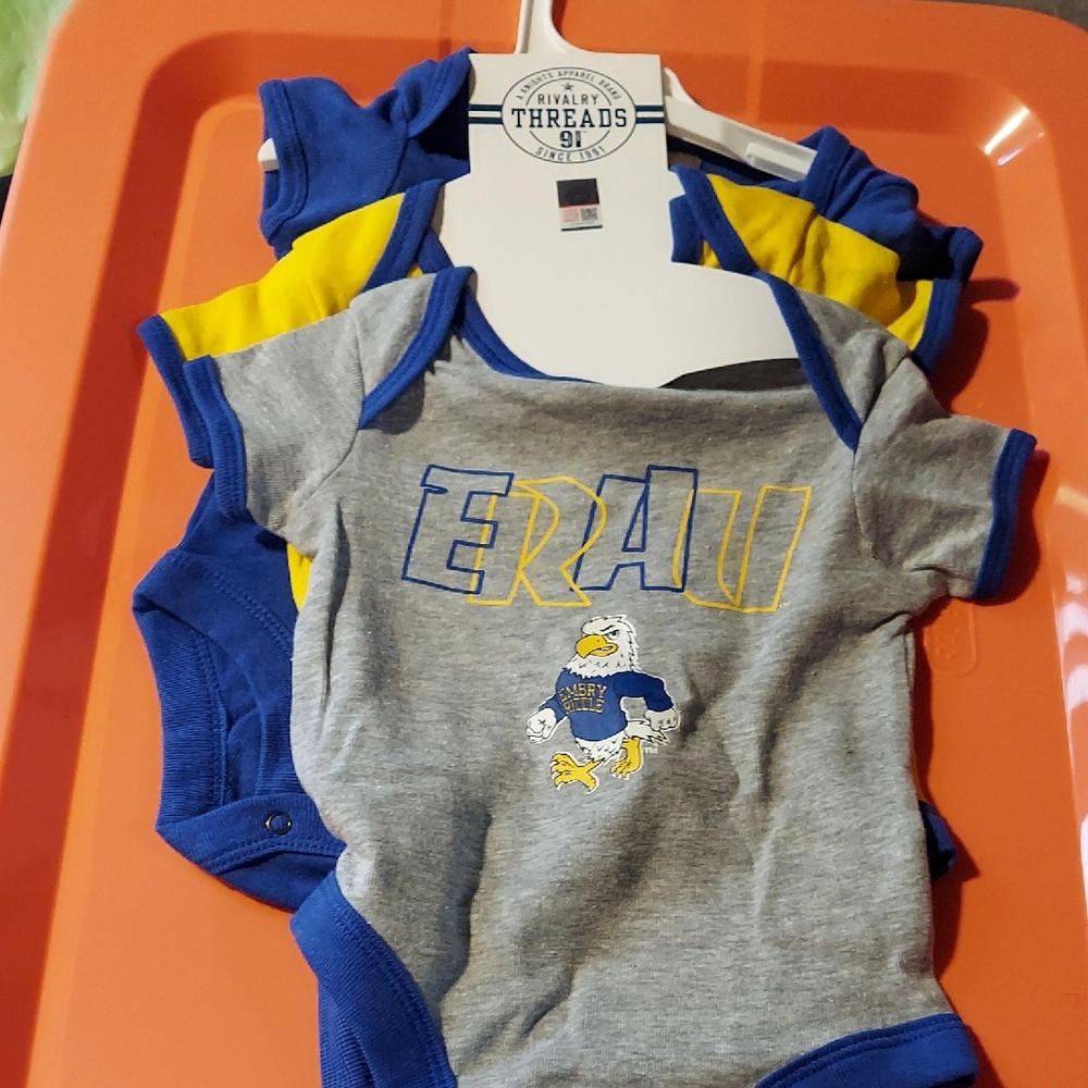 ERAU Baby Bodysuit Set